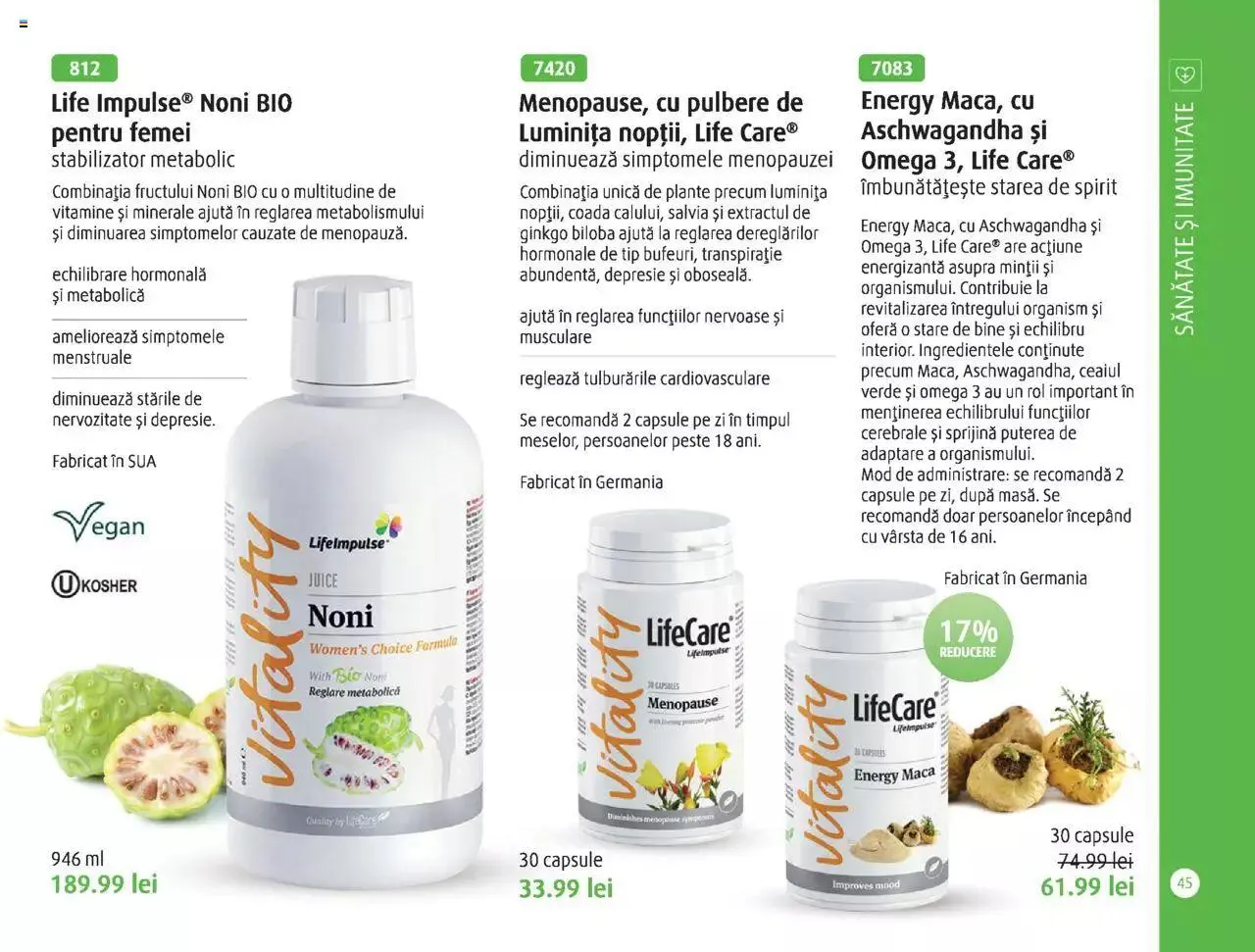 Catalog Catalog Life Care primavara-vara 2023 de la 1 martie până la 31 decembrie 2023 - Revista Pagina 47
