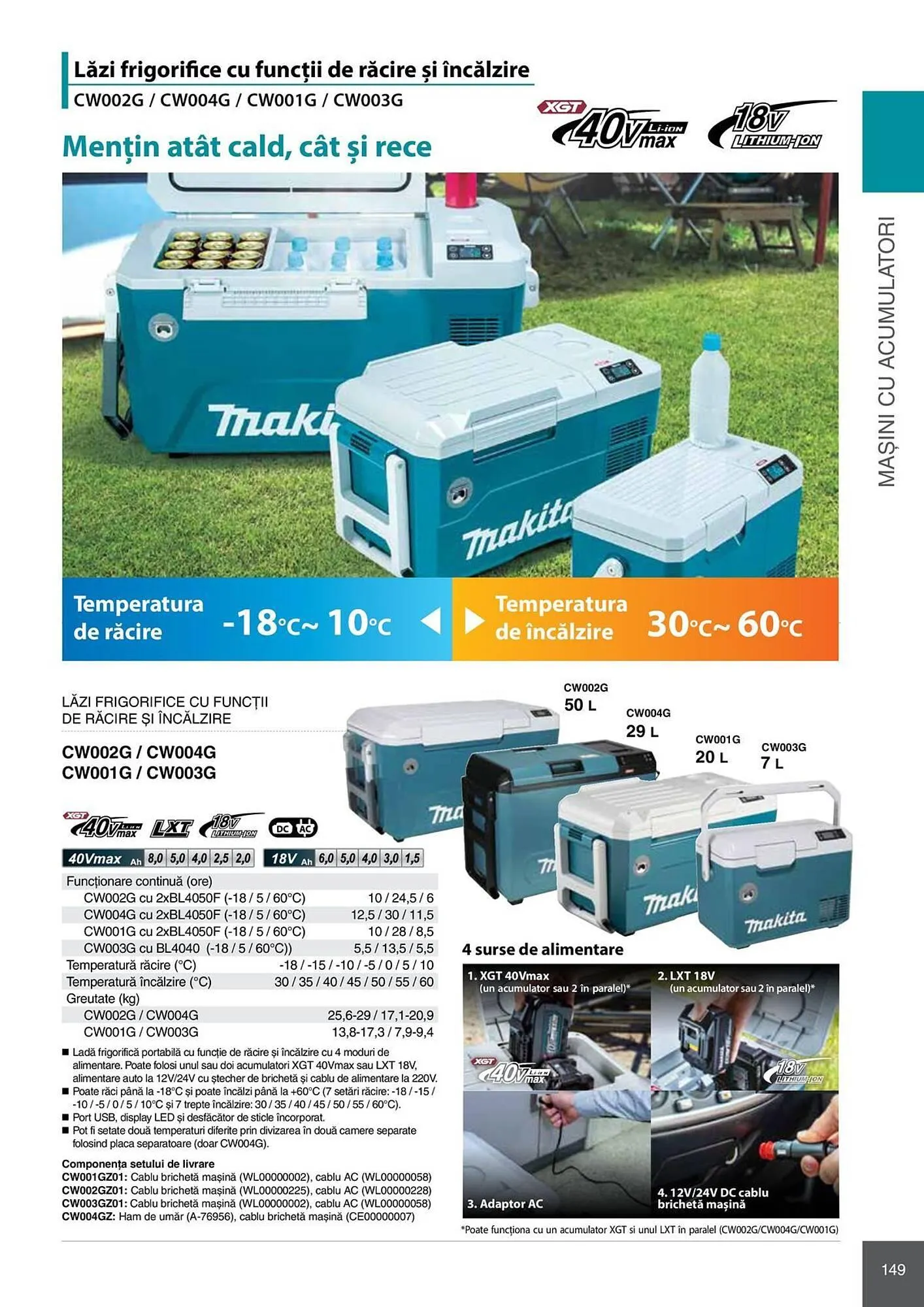 Catalog Catalog Makita de la 28 aprilie până la 31 decembrie 2026 - Revista Pagina 149
