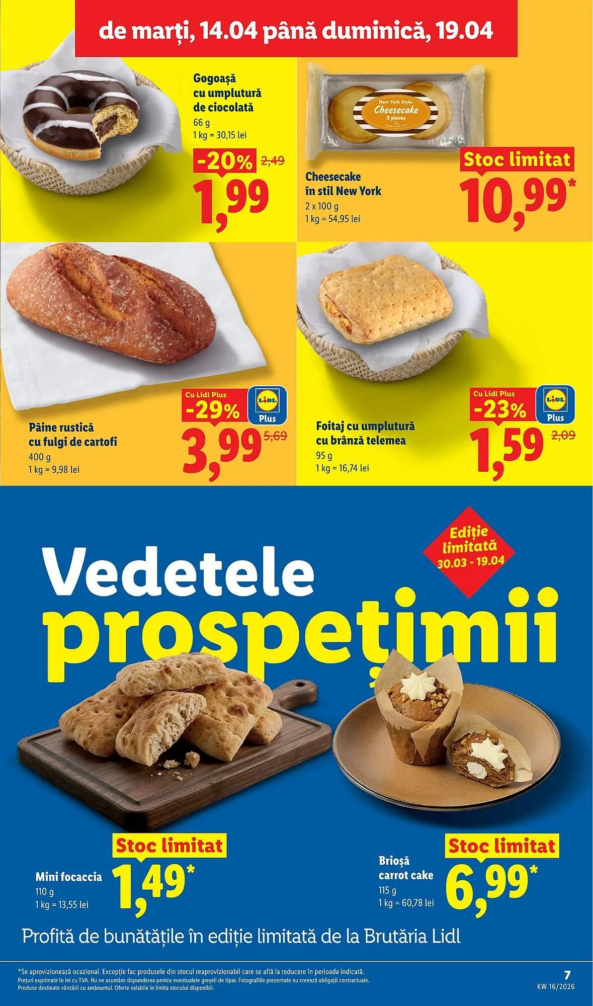 Catalog Catalog Lidl de la 14 aprilie până la 19 aprilie 2026 - Revista Pagina 7