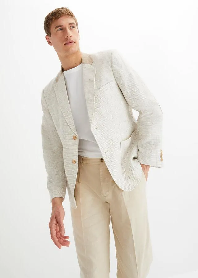 Sacou din in, regular fit