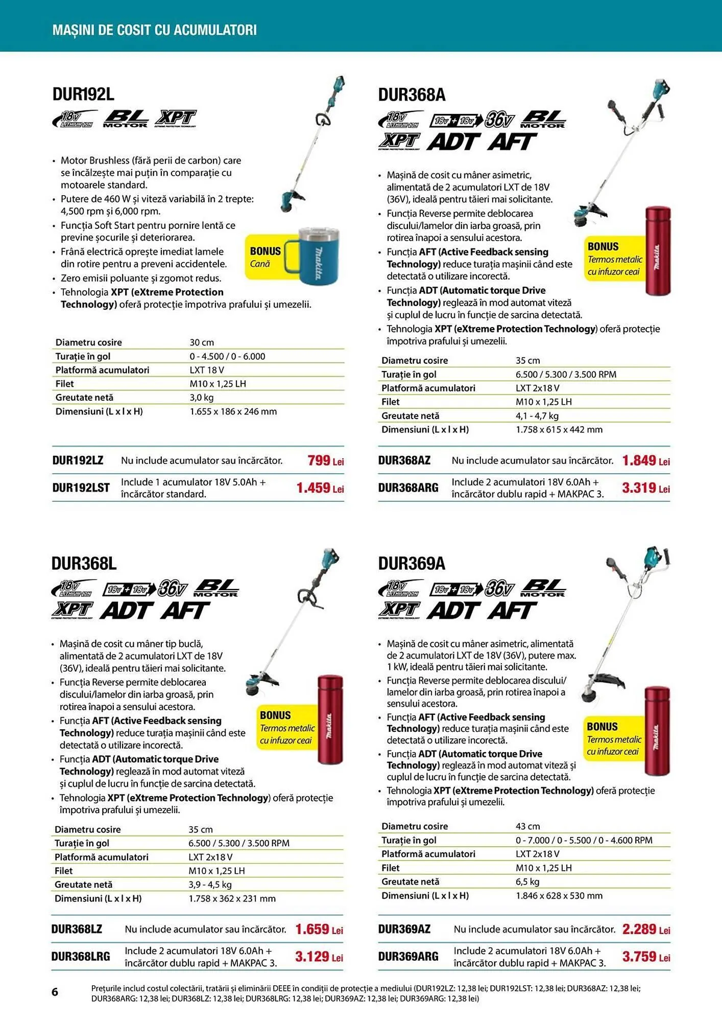 Catalog Catalog Makita de la 1 aprilie până la 31 august 2025 - Revista Pagina 6