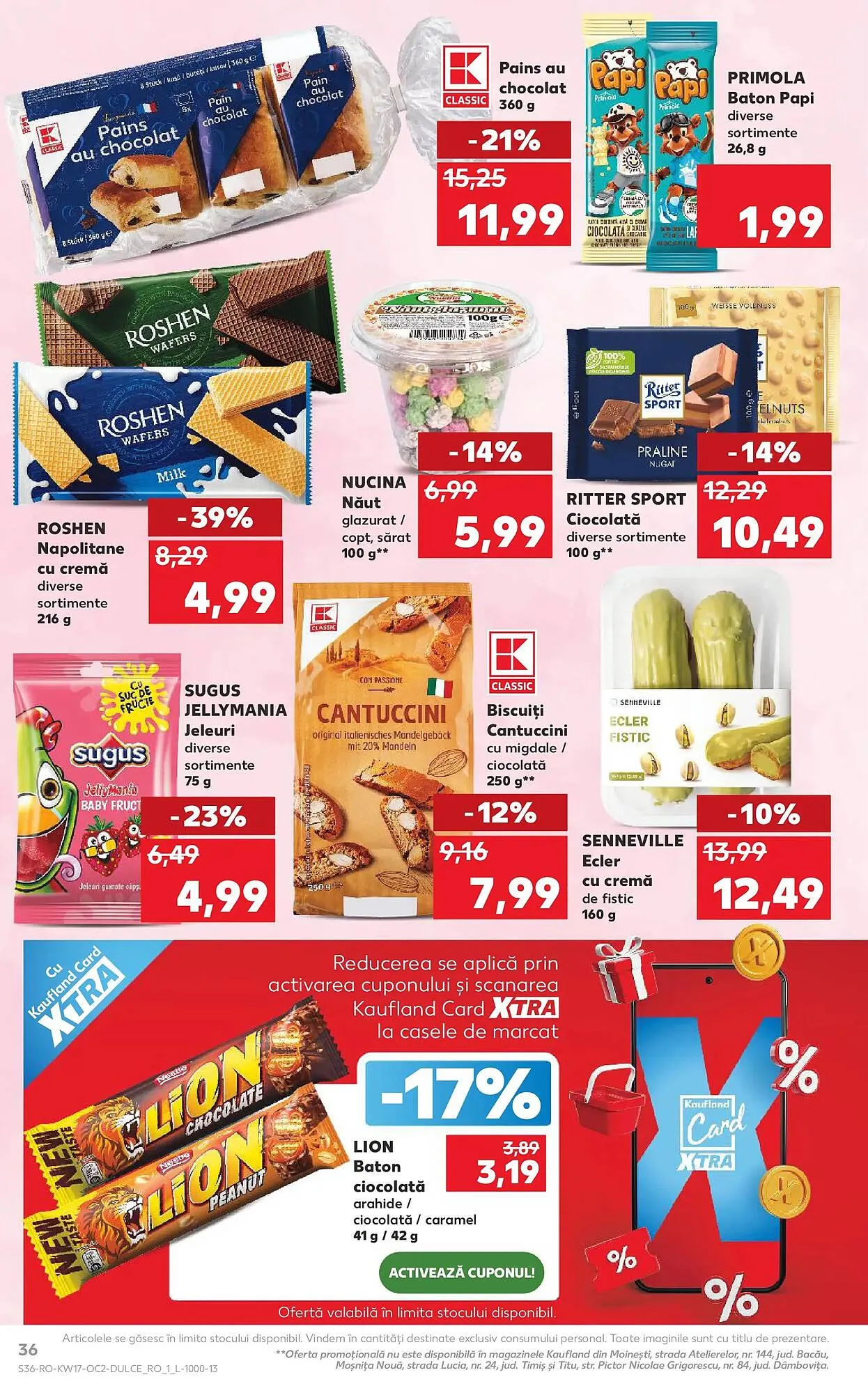 Catalog Catalog Kaufland de la 22 aprilie până la 28 aprilie 2026 - Revista Pagina 36