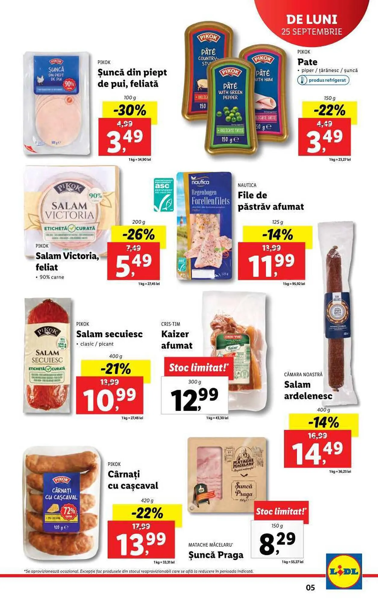 Catalog Lidl catalog de la 25 septembrie până la 1 octombrie 2023 - Revista Pagina 5