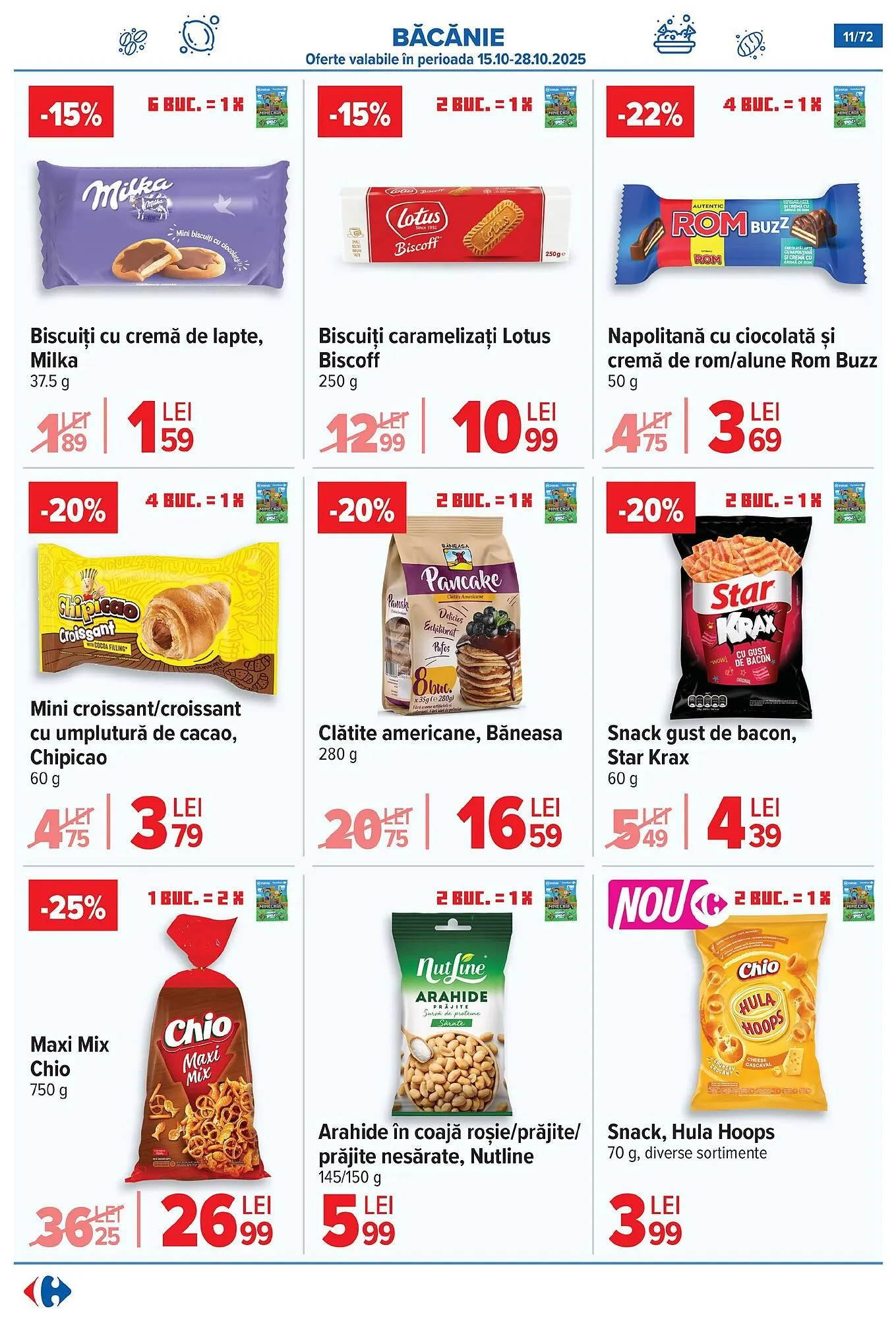 Catalog Catalog Carrefour de la 15 octombrie până la 4 noiembrie 2025 - Revista Pagina 12