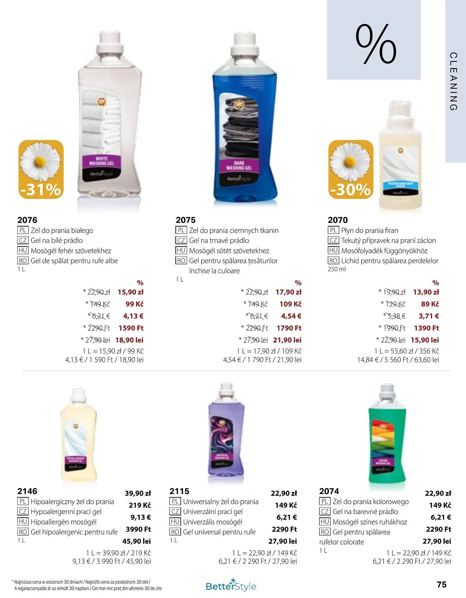 Catalog Catalog BetterStyle de la 1 mai până la 31 mai 2025 - Revista Pagina 75