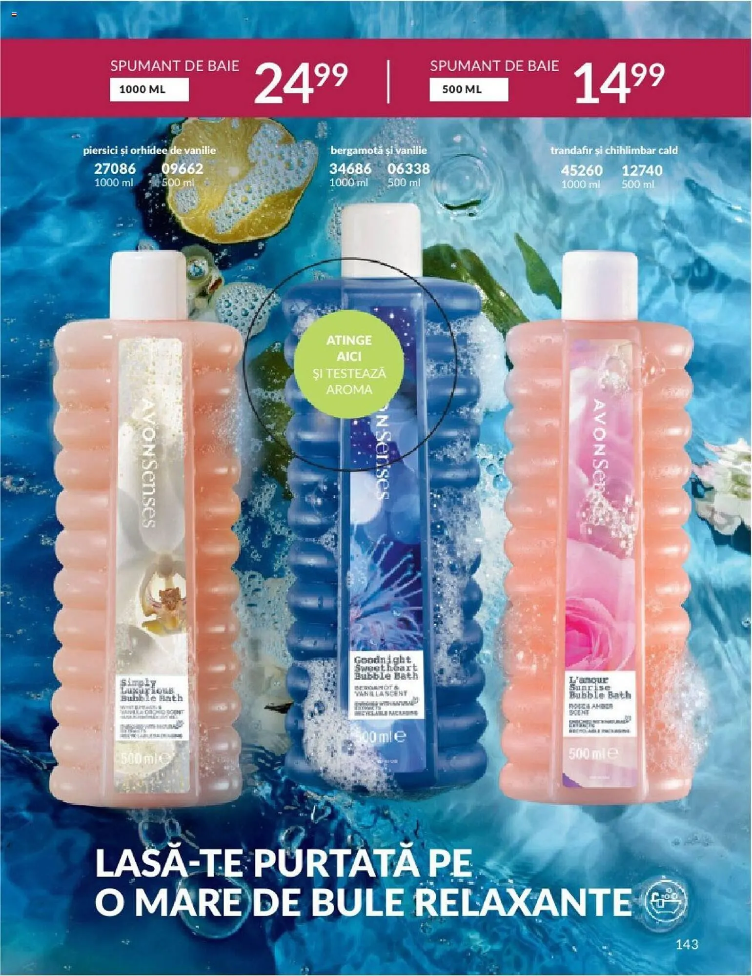 Catalog Avon catalog de la 1 septembrie până la 30 septembrie 2023 - Revista Pagina 145