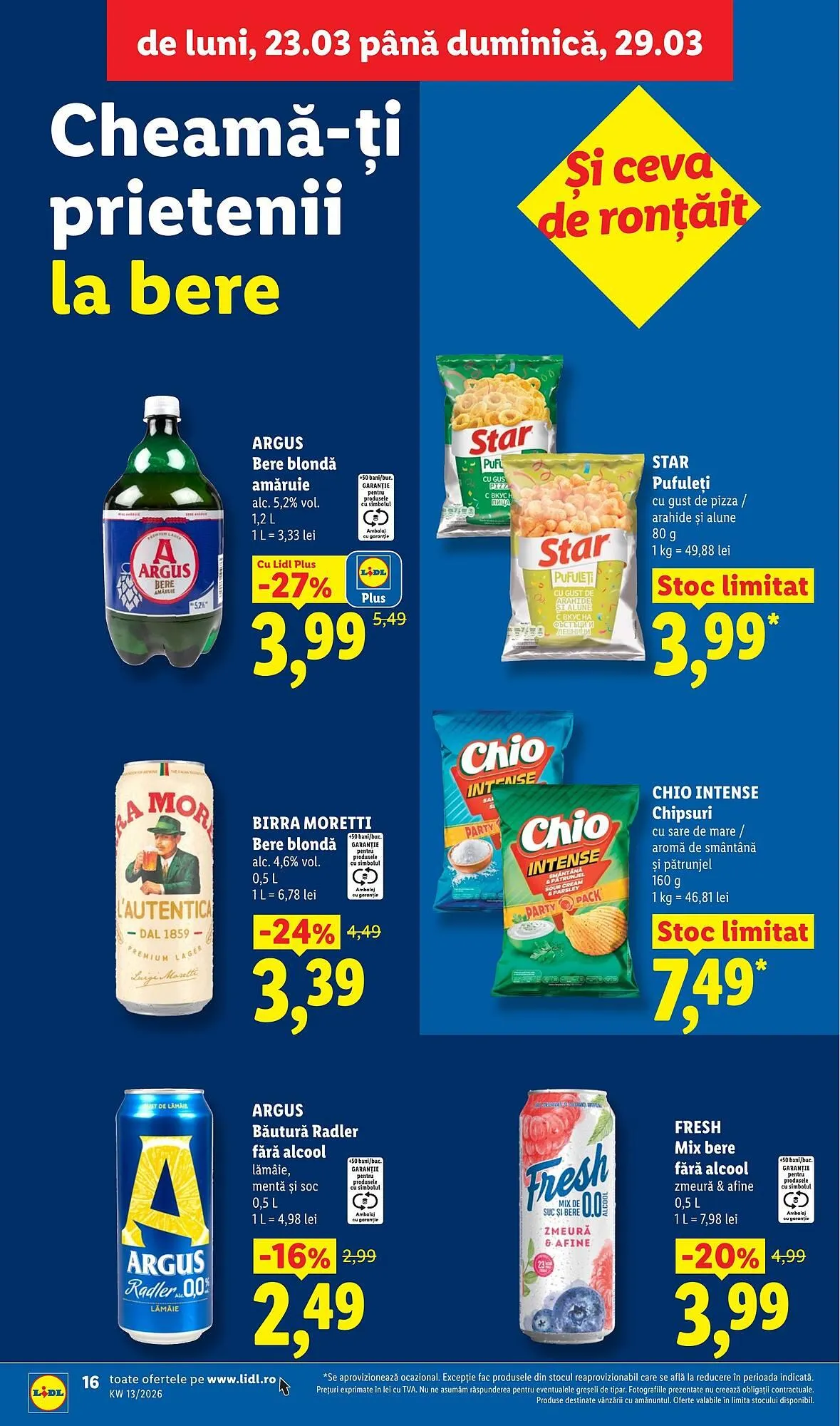 Catalog Catalog Lidl de la 23 martie până la 29 martie 2026 - Revista Pagina 16