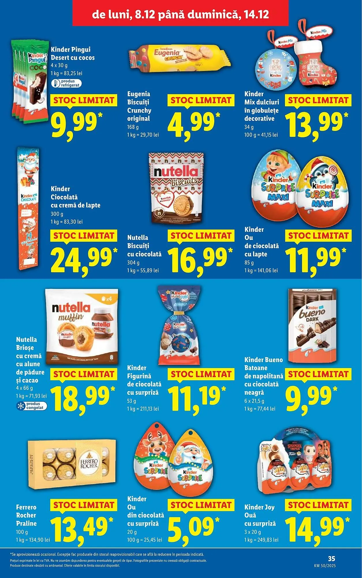 Catalog Catalog Lidl de la 8 decembrie până la 14 decembrie 2025 - Revista Pagina 35