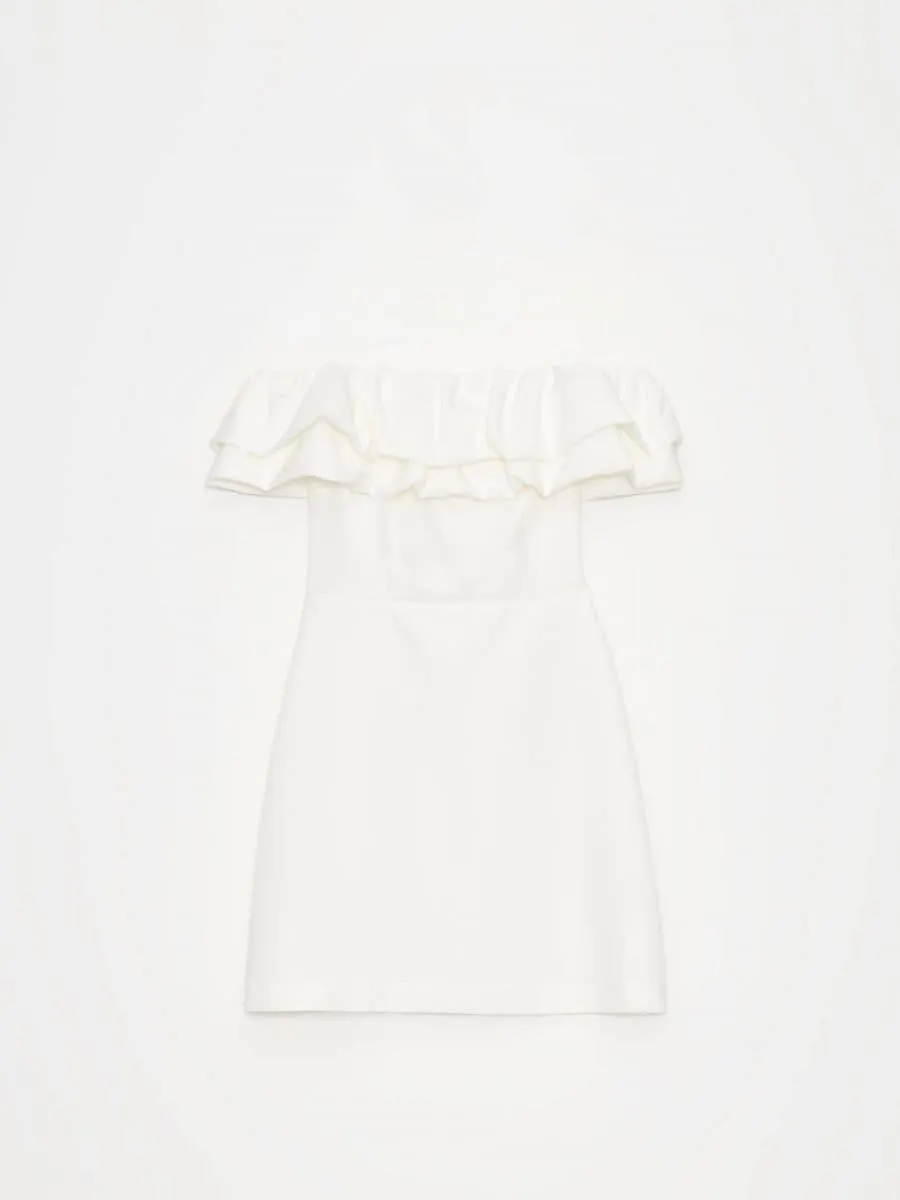 Rochie mini cu umerii goi