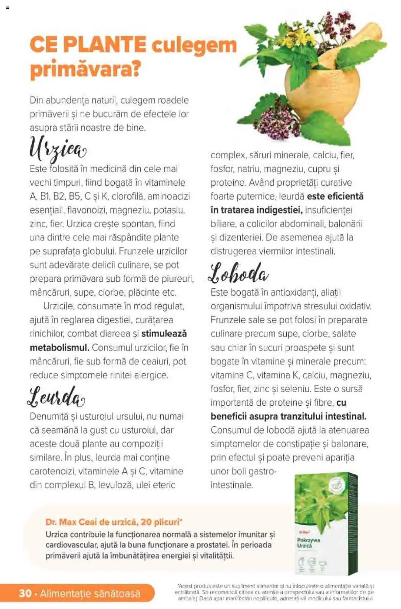 Catalog Catalog Dr.Max de la 1 martie până la 31 mai 2025 - Revista Pagina 28