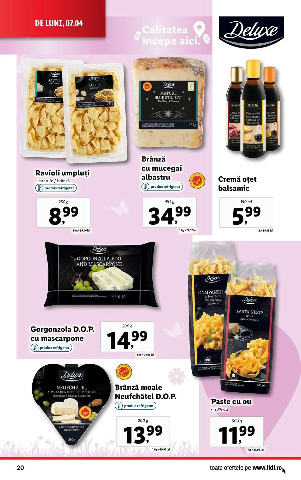 Catalog Catalog Lidl de la 7 aprilie până la 13 aprilie 2025 - Revista Pagina 20