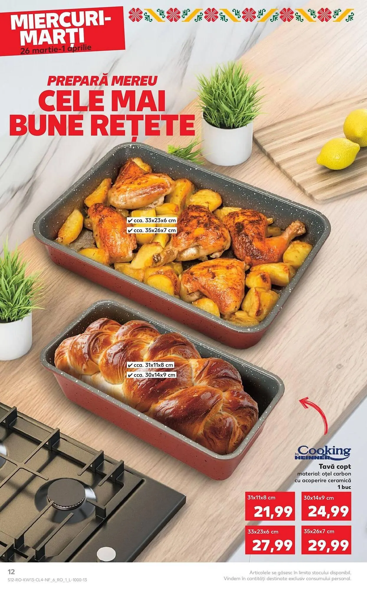 Catalog Catalog Kaufland de la 23 martie până la 1 aprilie 2025 - Revista Pagina 12