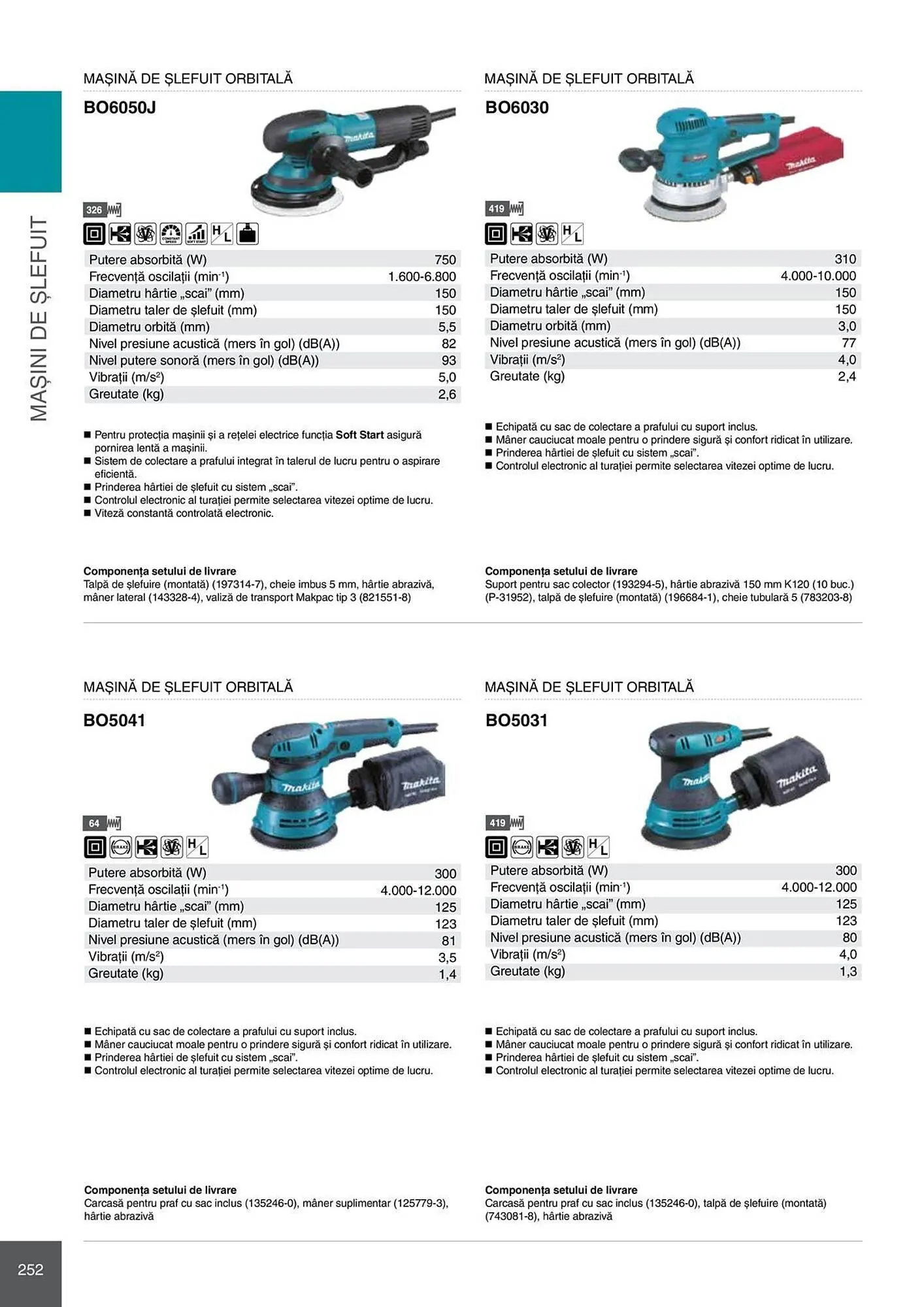 Catalog Catalog Makita de la 28 aprilie până la 31 decembrie 2026 - Revista Pagina 252