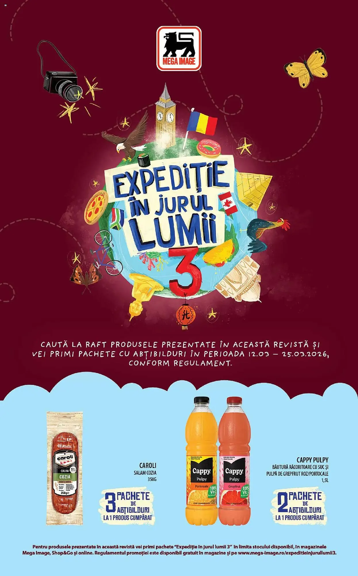 Catalog Catalog Mega Image de la 12 martie până la 25 martie 2026 - Revista Pagina 1