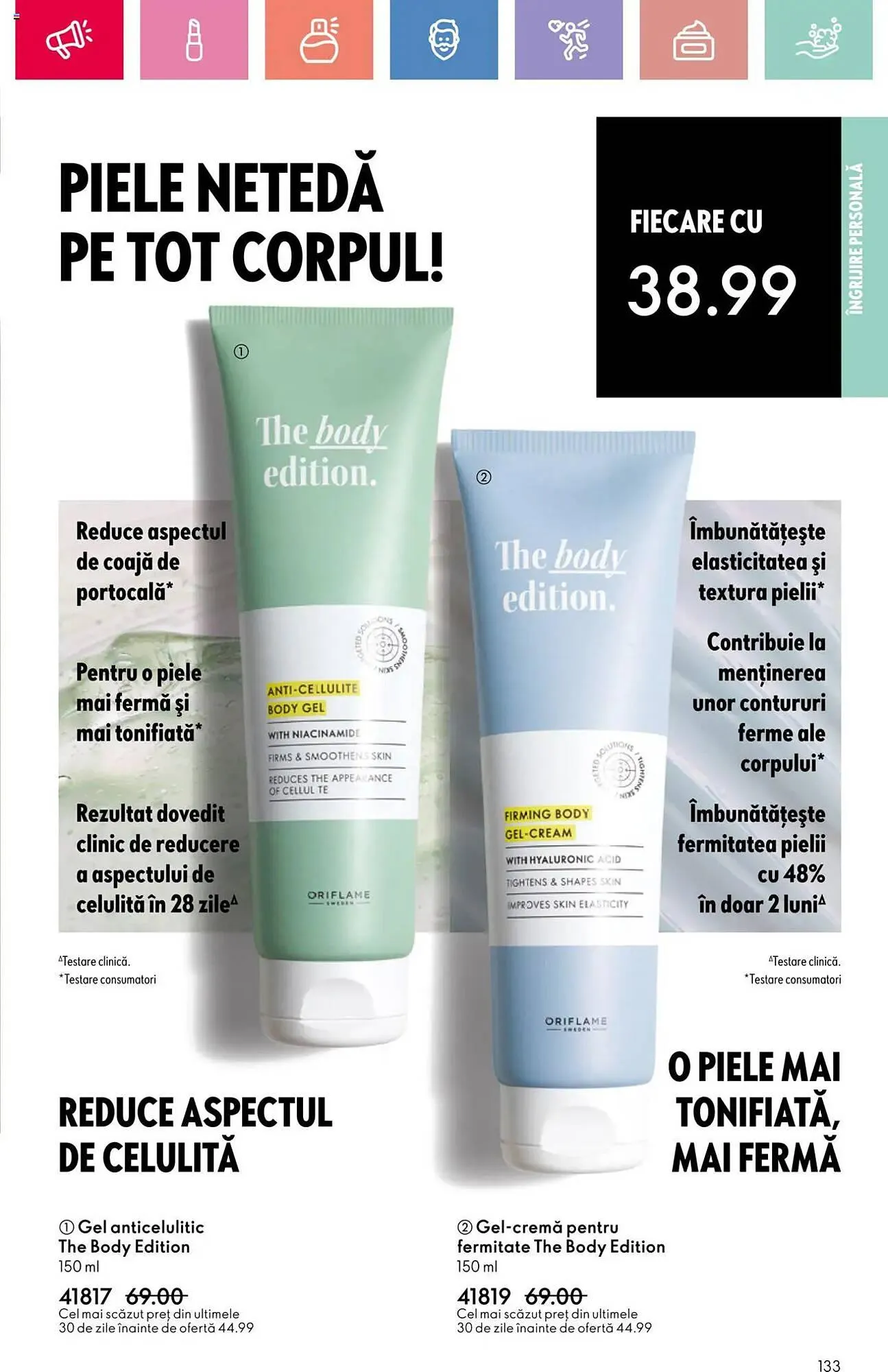 Catalog Catalog Oriflame de la 23 martie până la 12 aprilie 2025 - Revista Pagina 133