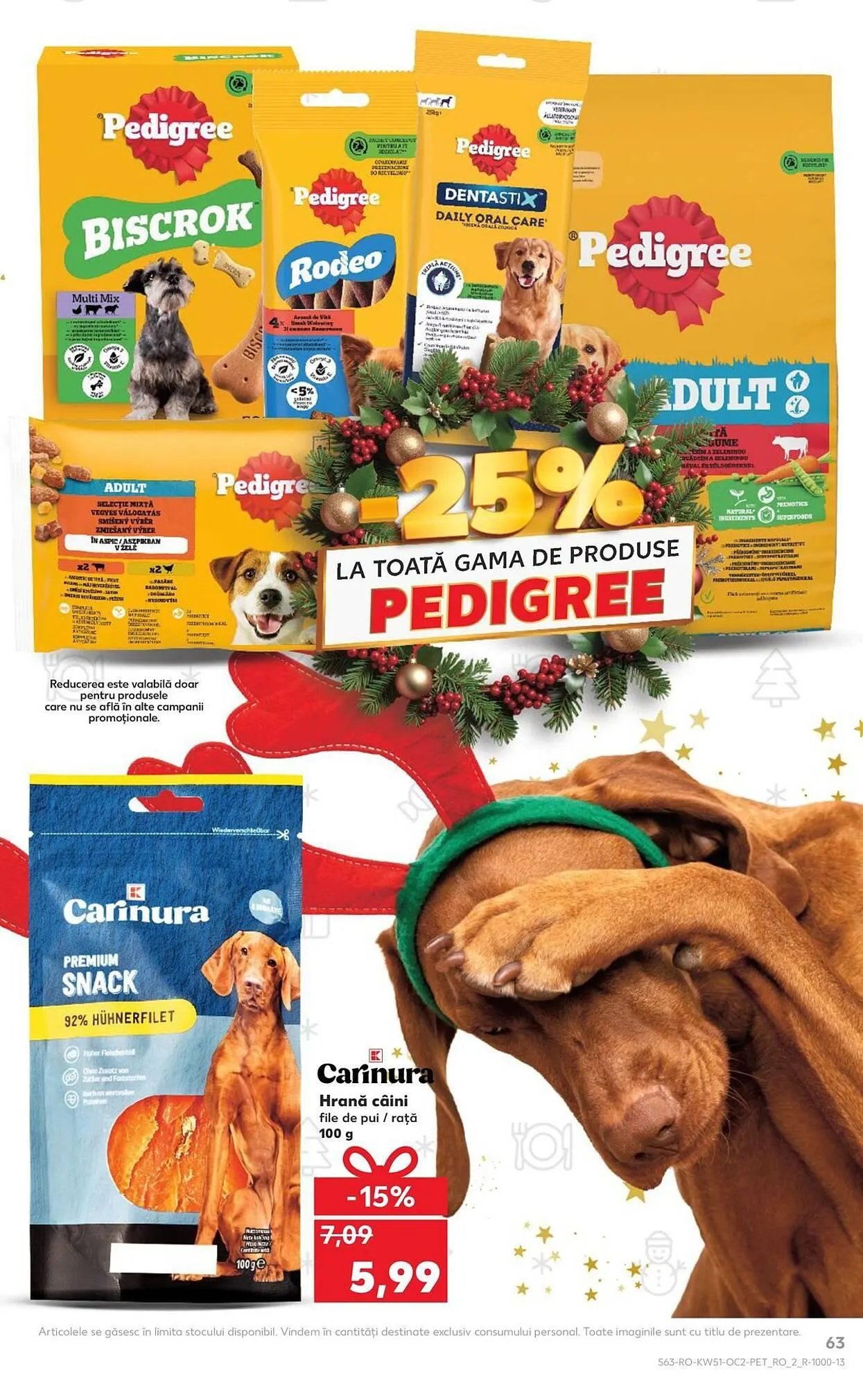 Catalog Catalog Kaufland de la 17 decembrie până la 23 decembrie 2025 - Revista Pagina 63