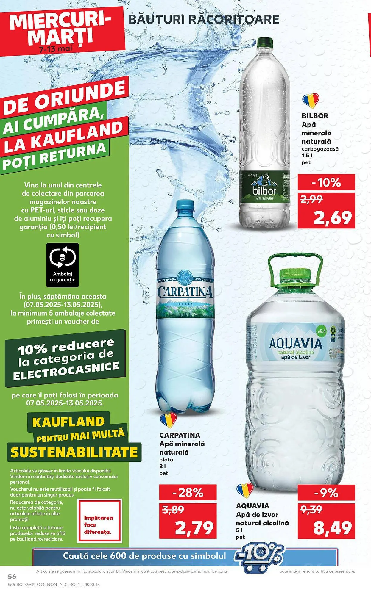 Catalog Catalog Kaufland de la 7 mai până la 13 mai 2025 - Revista Pagina 56