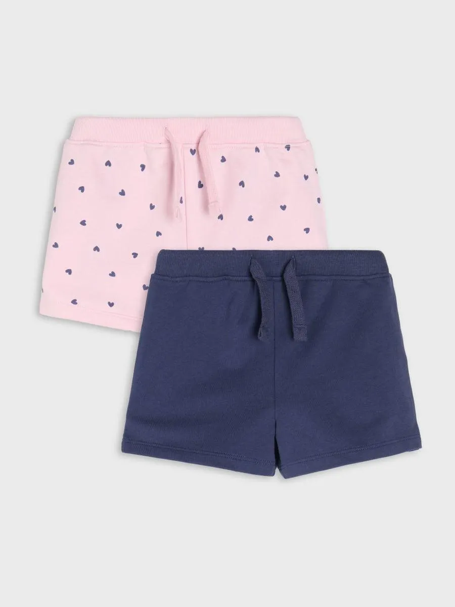 Set de 2 perechi de pantaloni scurți