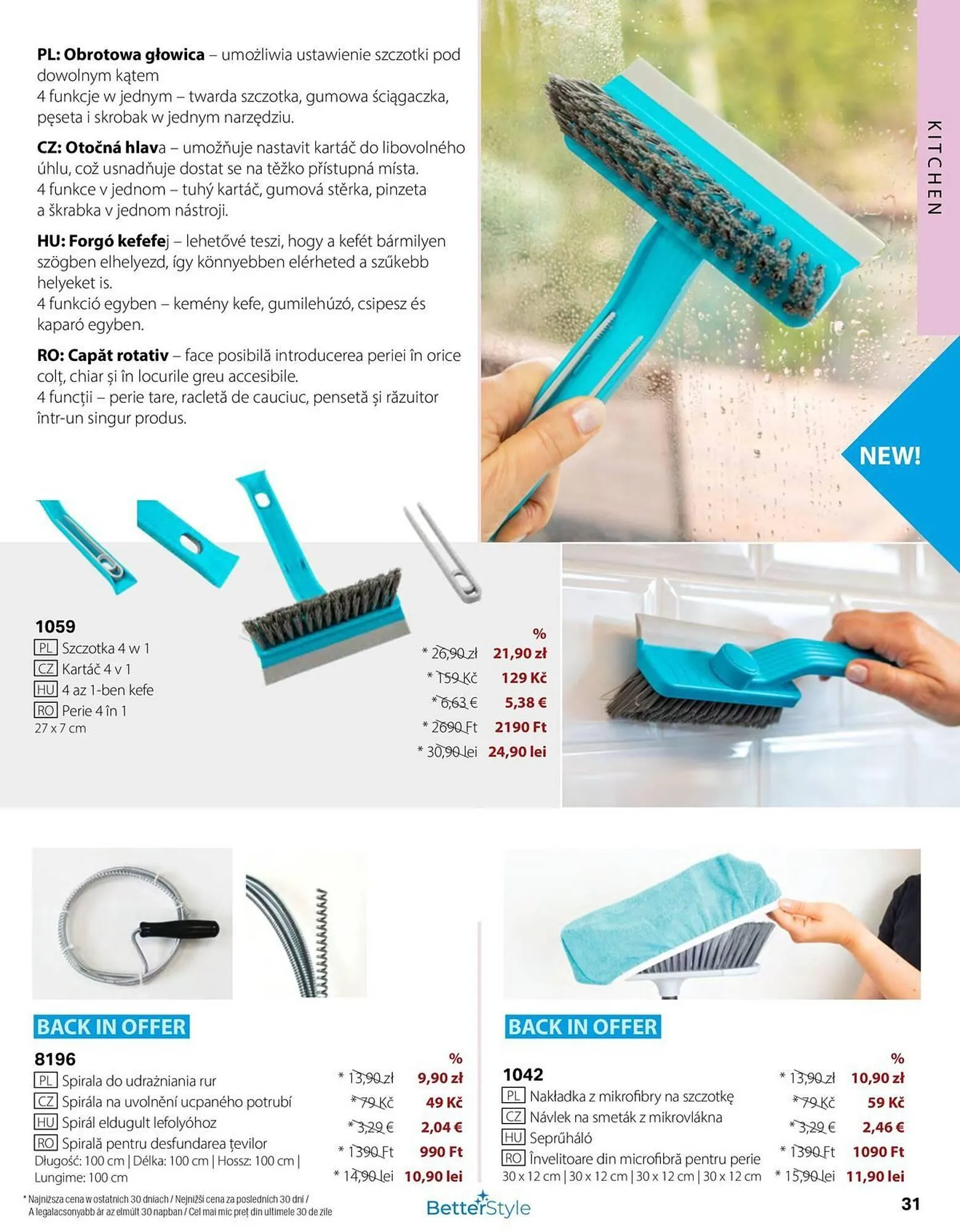 Catalog Catalog BetterStyle de la 1 iunie până la 30 iunie 2025 - Revista Pagina 31