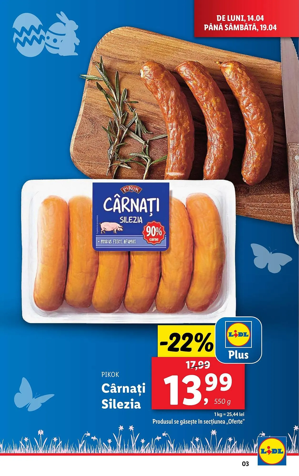Catalog Catalog Lidl de la 14 aprilie până la 19 aprilie 2025 - Revista Pagina 3