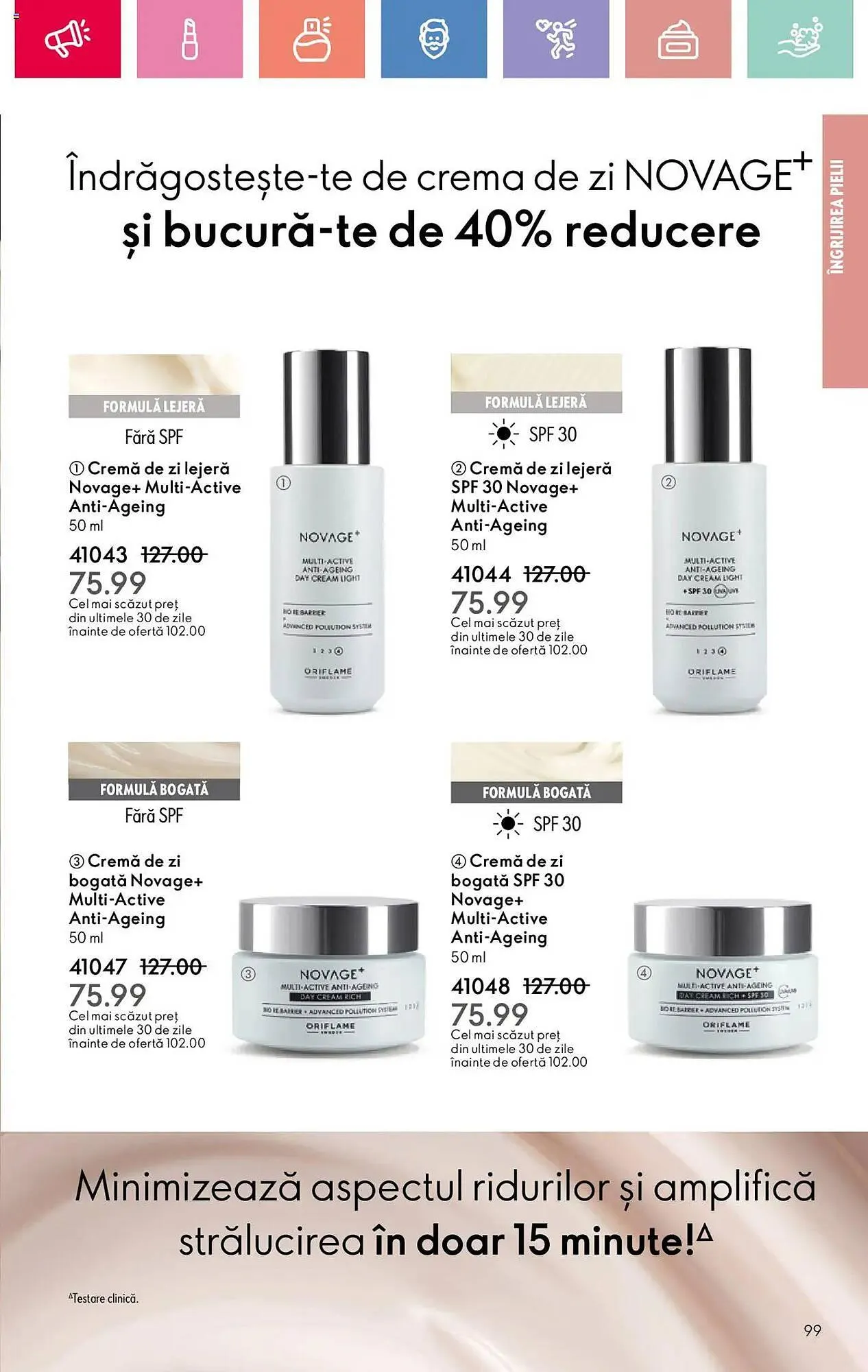 Catalog Catalog Oriflame de la 19 ianuarie până la 8 februarie 2025 - Revista Pagina 263