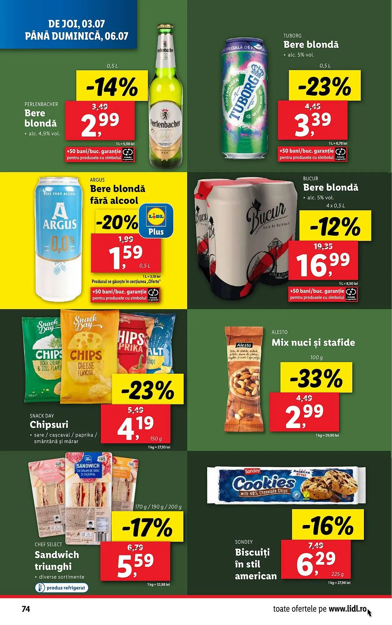 Catalog Catalog Lidl de la 30 iunie până la 6 iulie 2025 - Revista Pagina 74