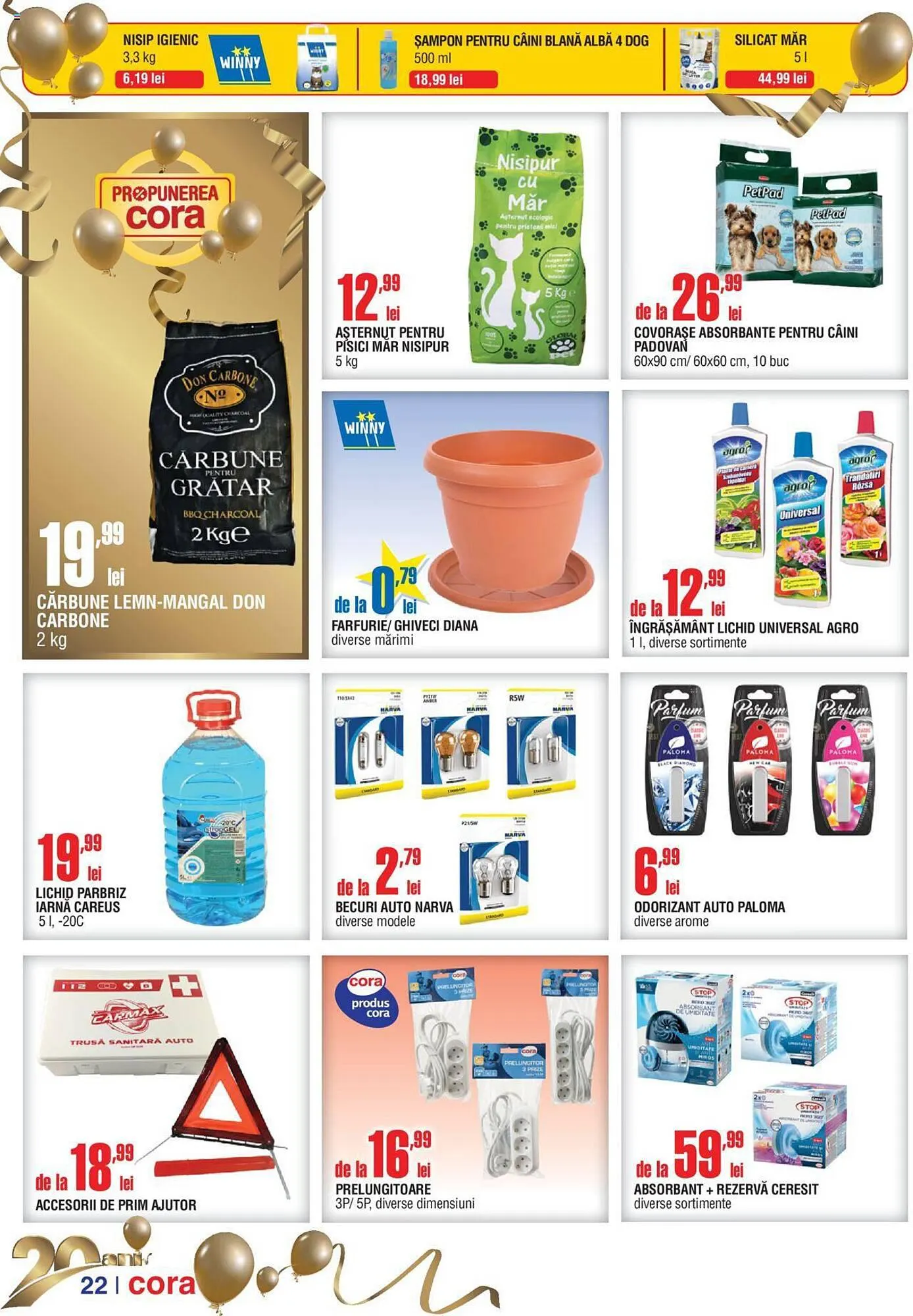 Catalog Cora catalog de la 3 octombrie până la 16 octombrie 2023 - Revista Pagina 22