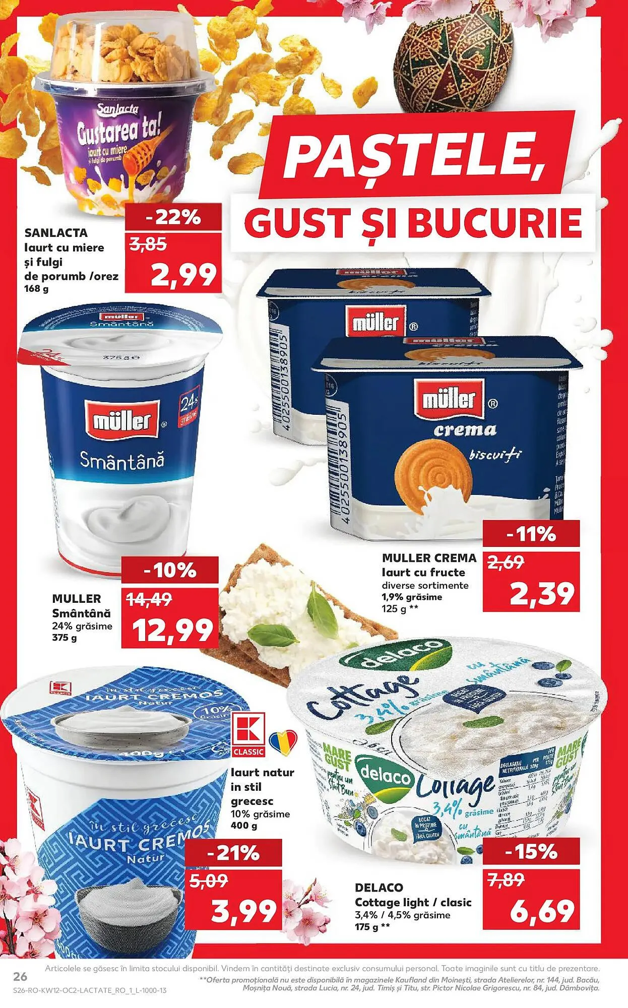 Catalog Catalog Kaufland de la 18 martie până la 24 martie 2026 - Revista Pagina 26