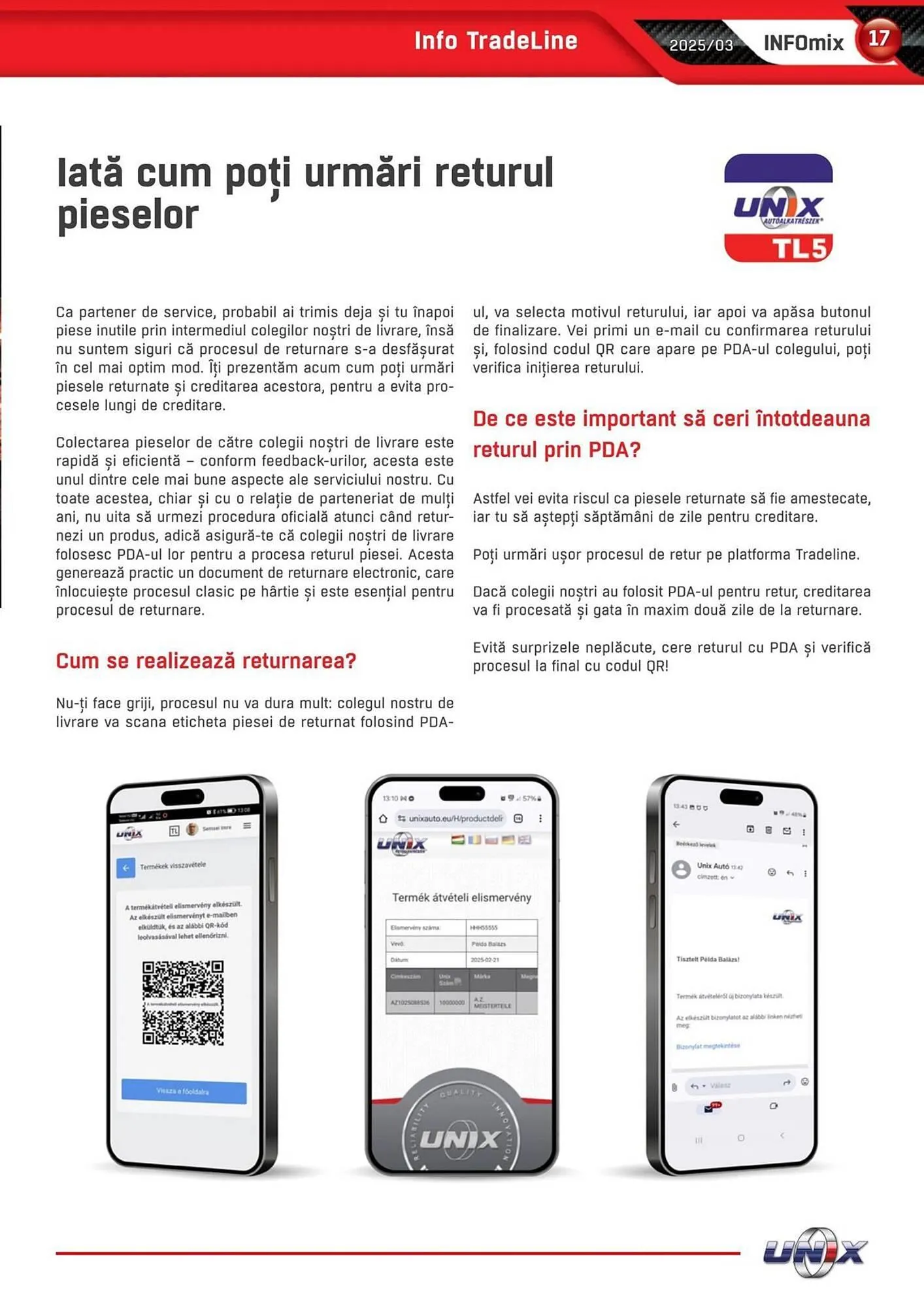 Catalog Catalog UNIX Auto de la 4 martie până la 31 martie 2025 - Revista Pagina 17