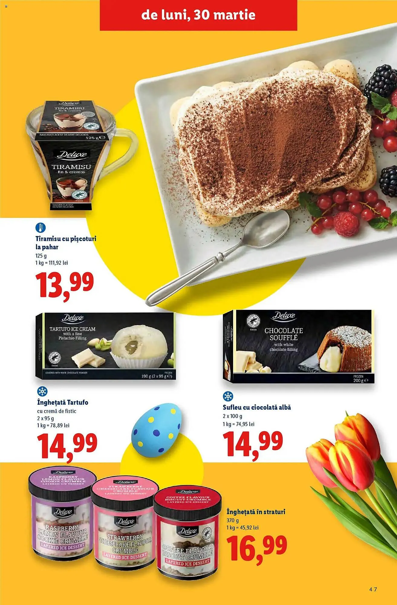 Catalog Catalog Lidl de la 1 martie până la 12 aprilie 2026 - Revista Pagina 47