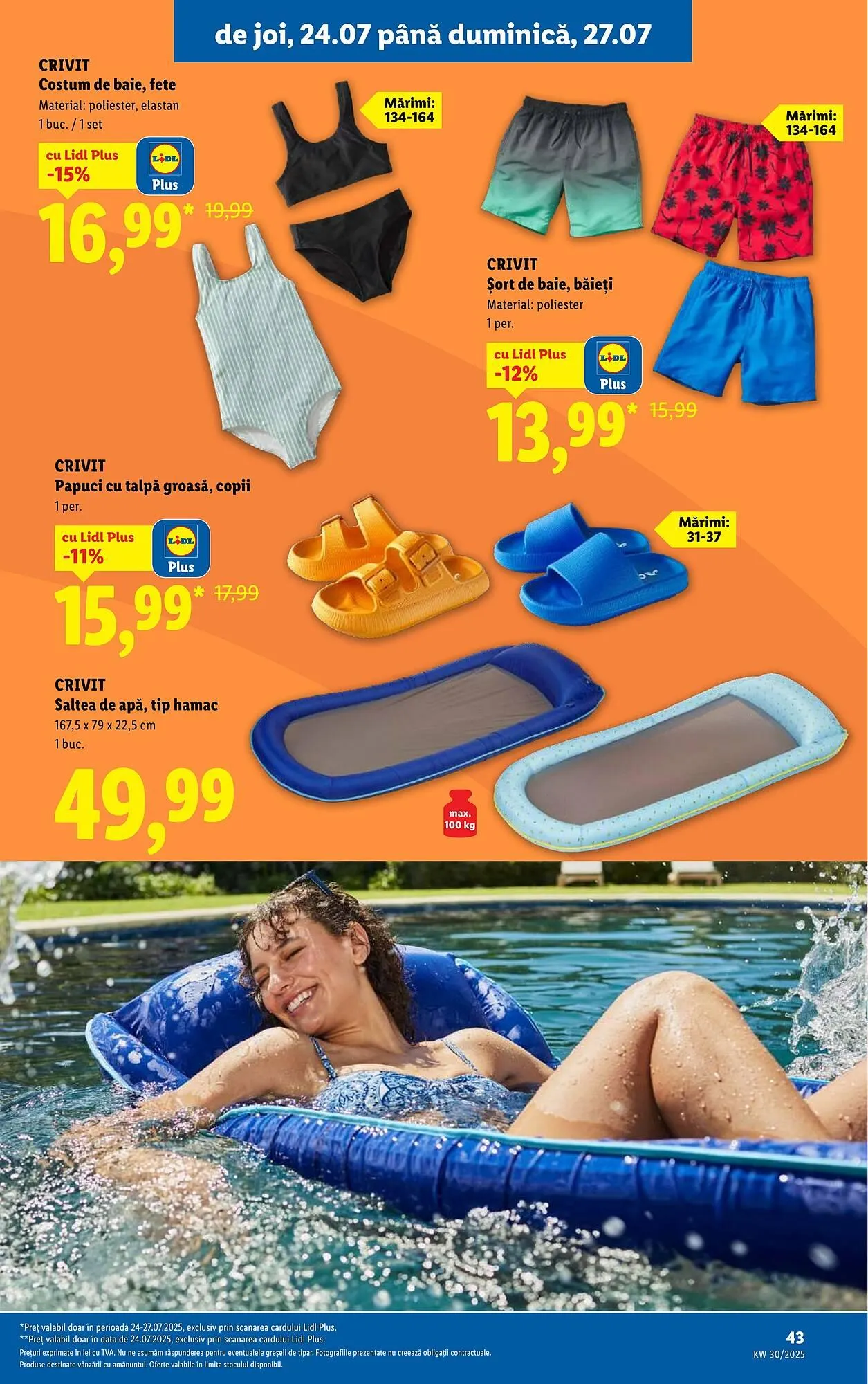 Catalog Catalog Lidl de la 21 iulie până la 27 iulie 2025 - Revista Pagina 43