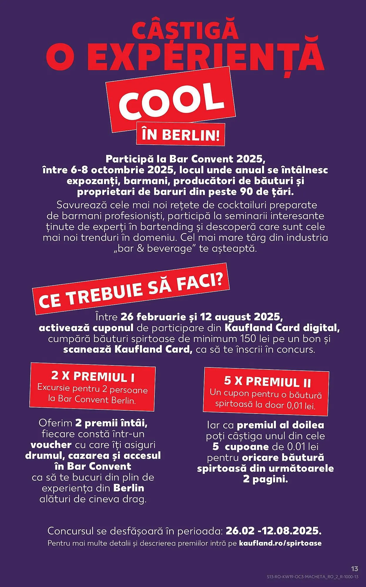Catalog Catalog Kaufland de la 9 mai până la 13 mai 2025 - Revista Pagina 13