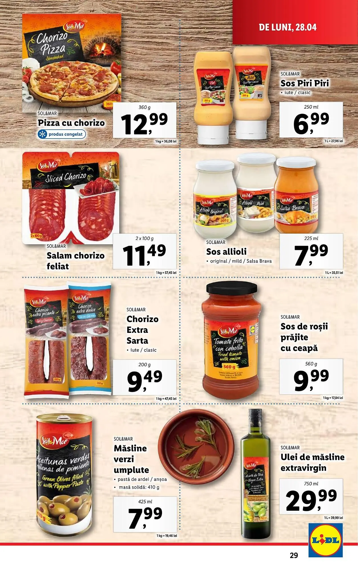 Catalog Catalog Lidl de la 22 aprilie până la 27 aprilie 2025 - Revista Pagina 29