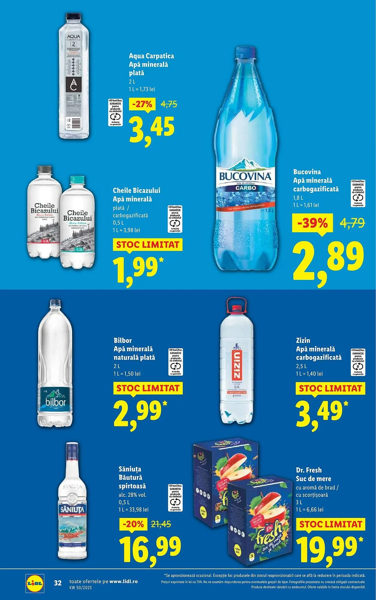 Catalog Catalog Lidl de la 8 decembrie până la 14 decembrie 2025 - Revista Pagina 32