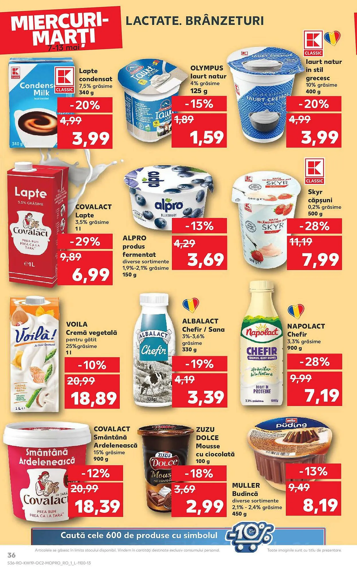 Catalog Catalog Kaufland de la 7 mai până la 13 mai 2025 - Revista Pagina 36