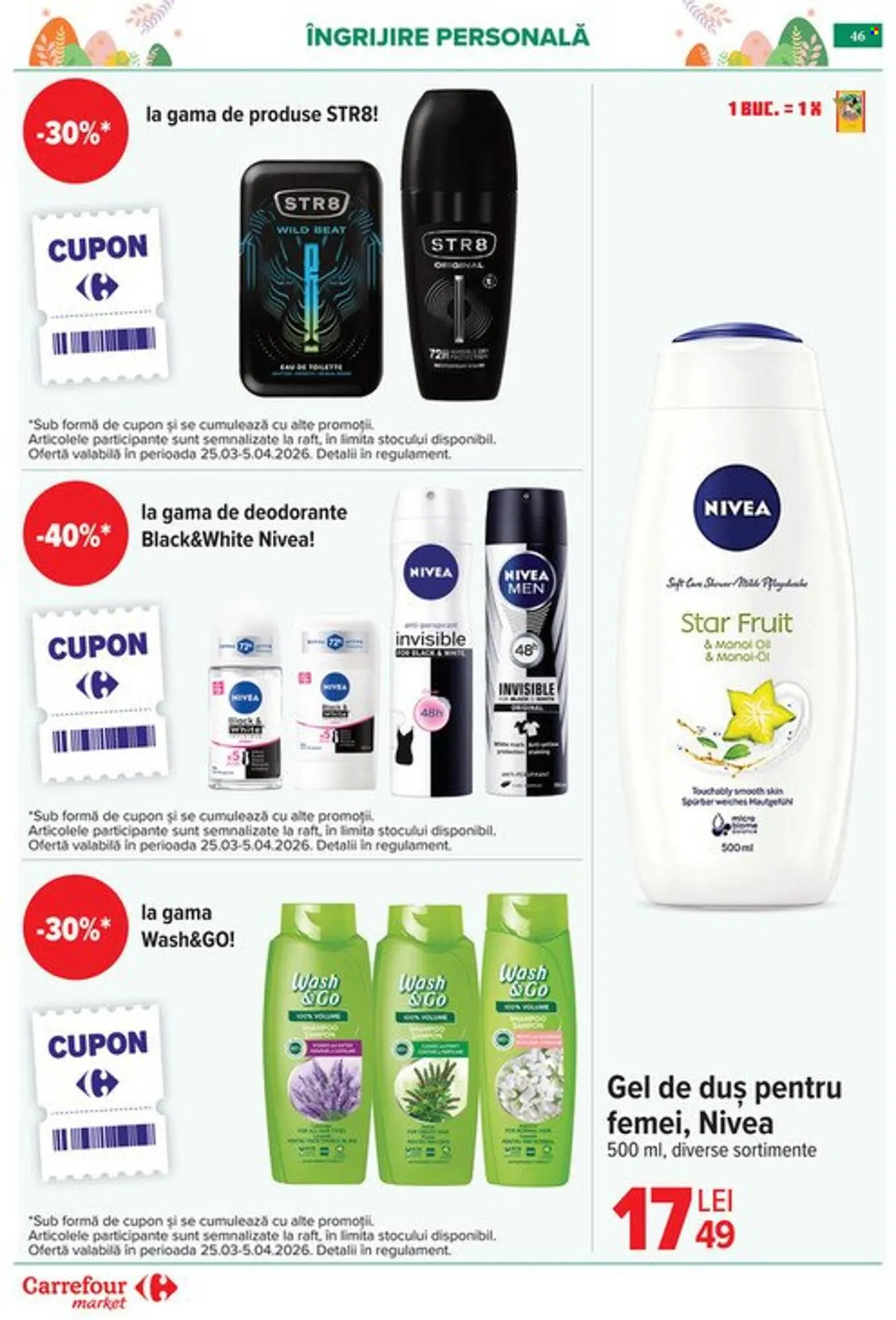 Catalog Catalog Carrefour Market de la 25 martie până la 5 aprilie 2026 - Revista Pagina 50