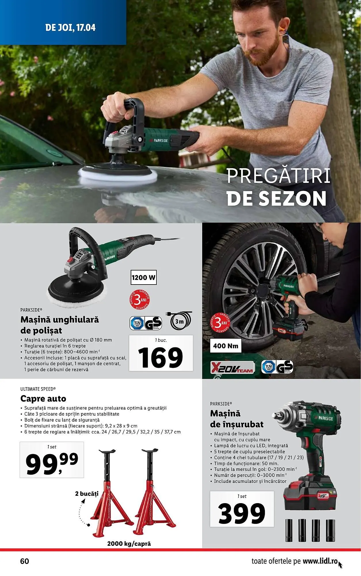 Catalog Catalog Lidl de la 14 aprilie până la 19 aprilie 2025 - Revista Pagina 60