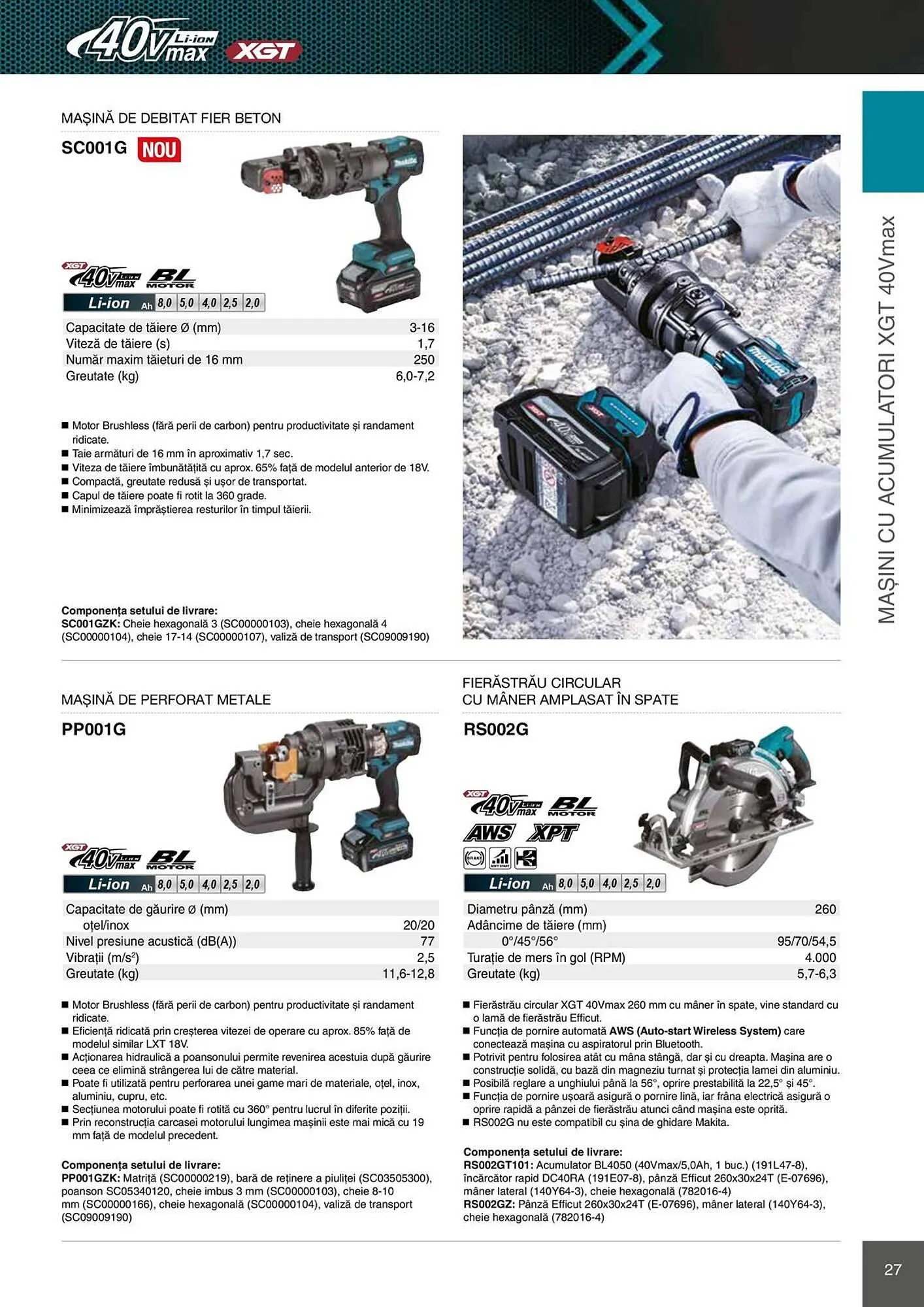 Catalog Catalog Makita de la 28 aprilie până la 31 decembrie 2026 - Revista Pagina 27