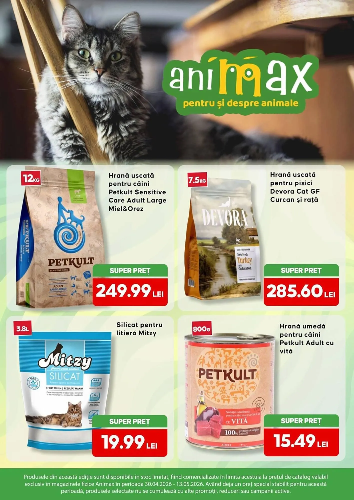Catalog Magazine Animax de la 30 aprilie până la 13 mai 2026 - Revista Pagina 1