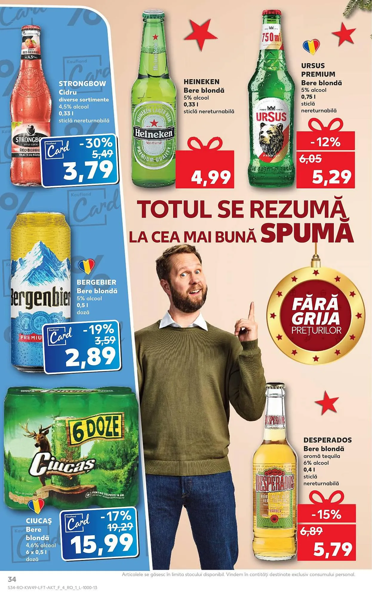 Catalog Kaufland catalog de la 6 decembrie până la 12 decembrie 2023 - Revista Pagina 34