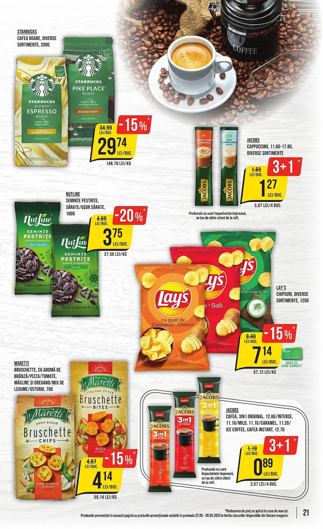 Catalog Catalog Mega Image de la 22 mai până la 28 mai 2025 - Revista Pagina 21