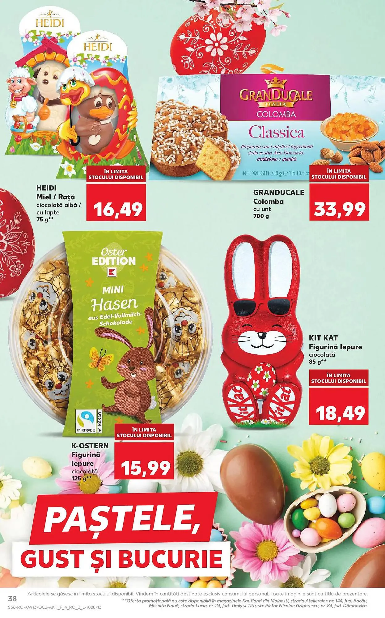 Catalog Catalog Kaufland de la 25 martie până la 31 martie 2026 - Revista Pagina 38