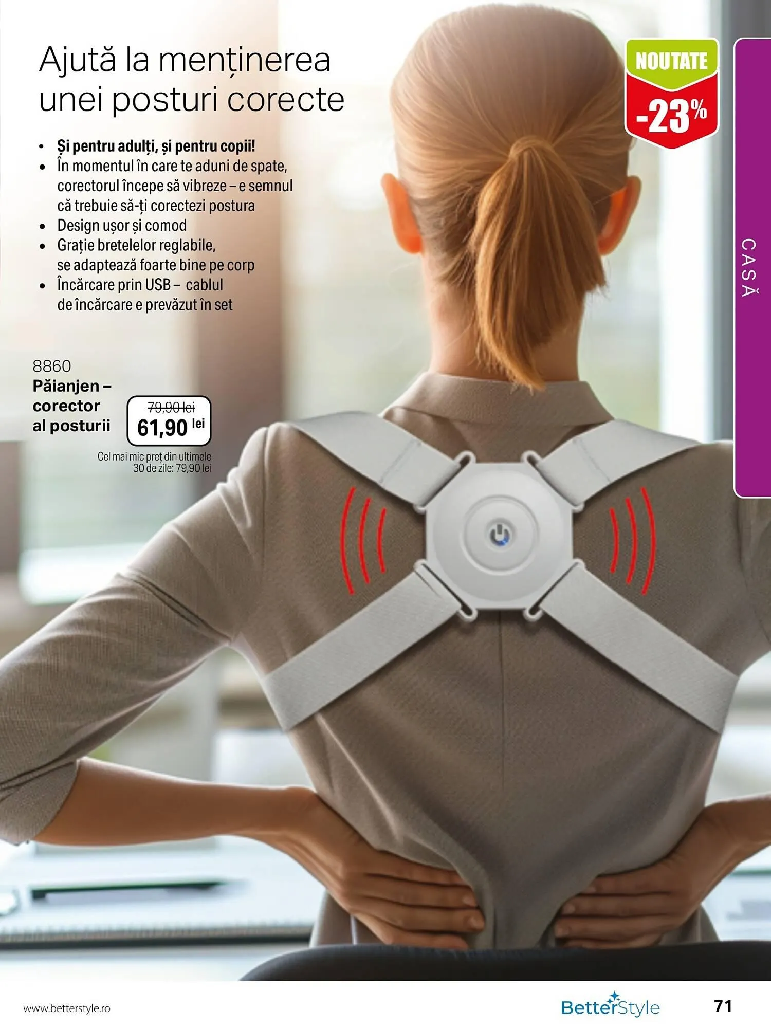 Catalog Catalog BetterStyle de la 1 august până la 31 august 2024 - Revista Pagina 71