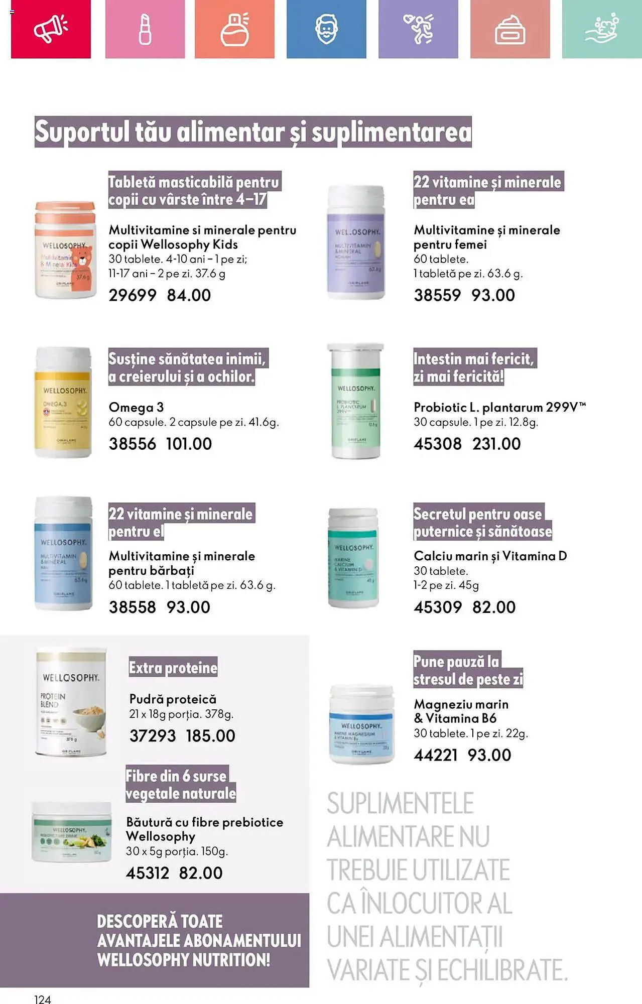 Catalog Catalog Oriflame de la 25 mai până la 14 iunie 2025 - Revista Pagina 124