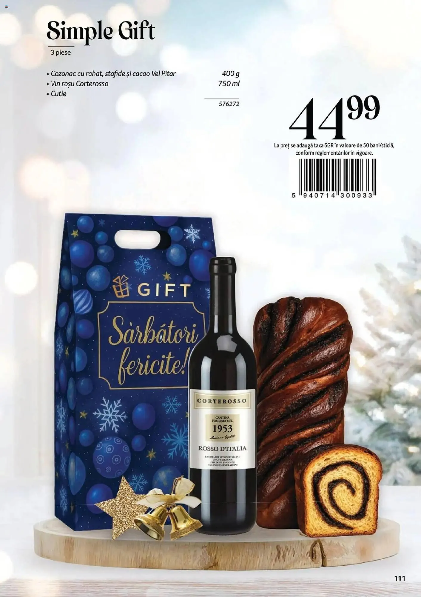 Catalog Catalog Selgros de la 6 noiembrie până la 23 decembrie 2025 - Revista Pagina 111