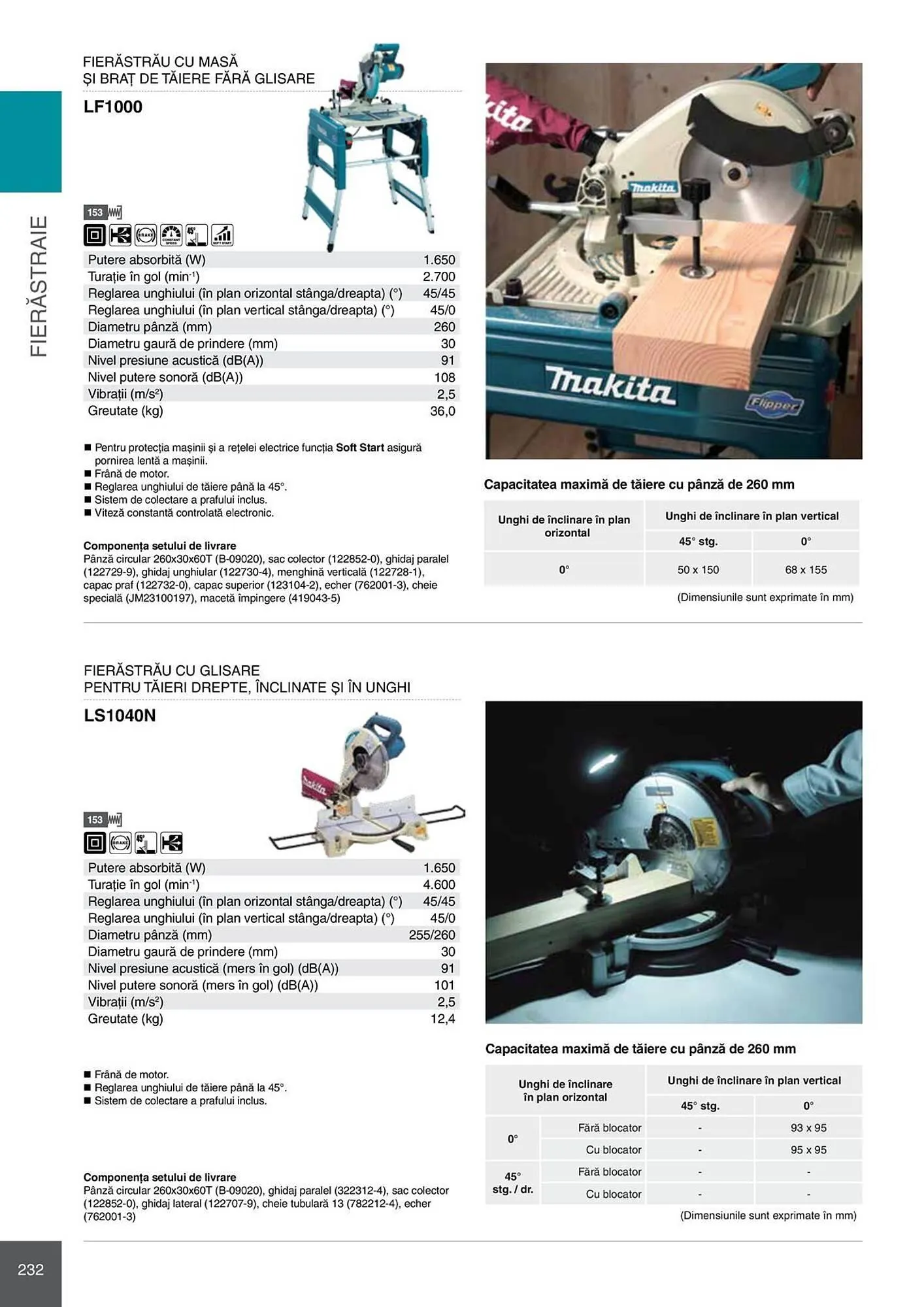 Catalog Catalog Makita de la 28 aprilie până la 31 decembrie 2026 - Revista Pagina 232