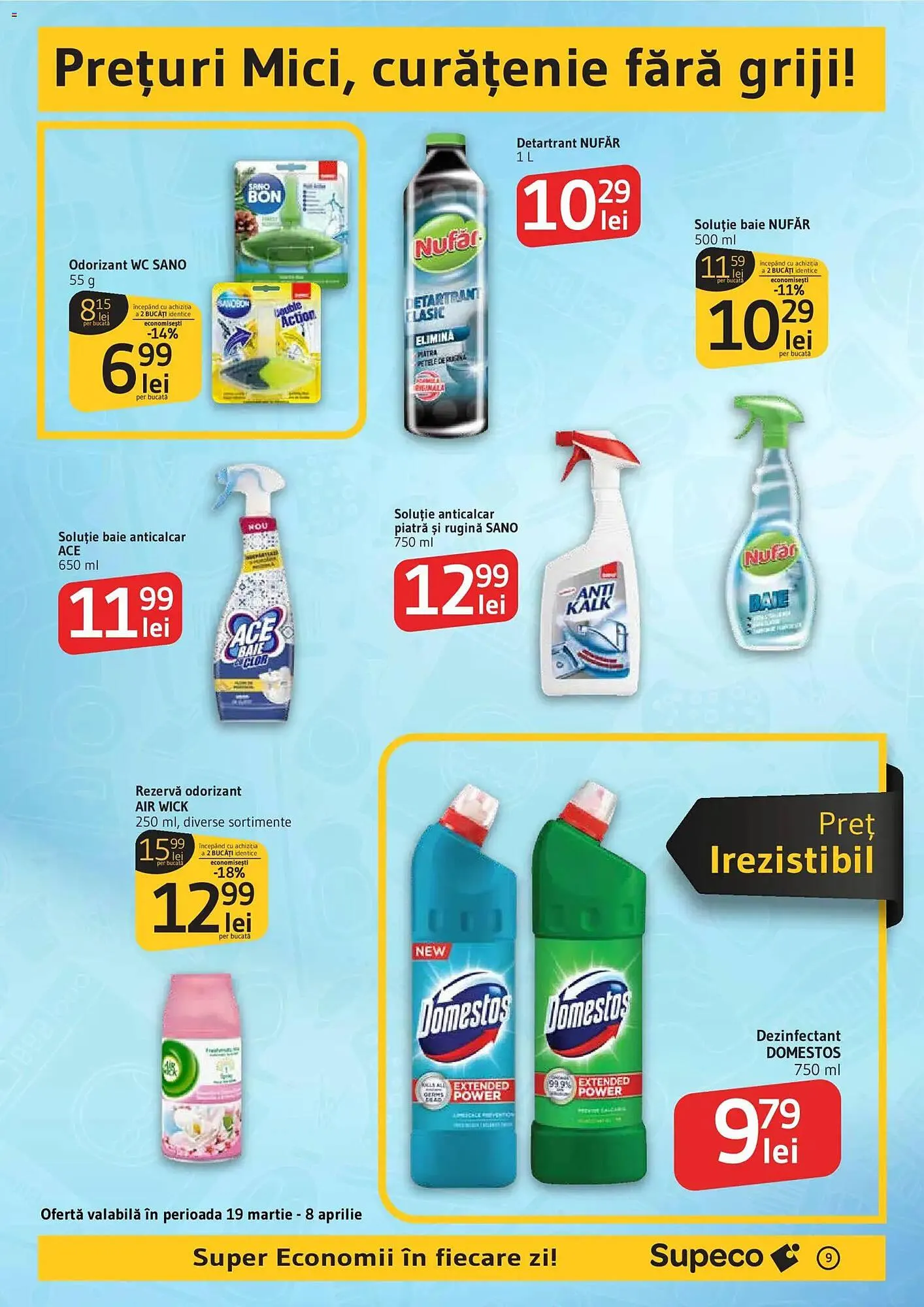 Catalog Catalog Supeco de la 18 martie până la 1 aprilie 2026 - Revista Pagina 9