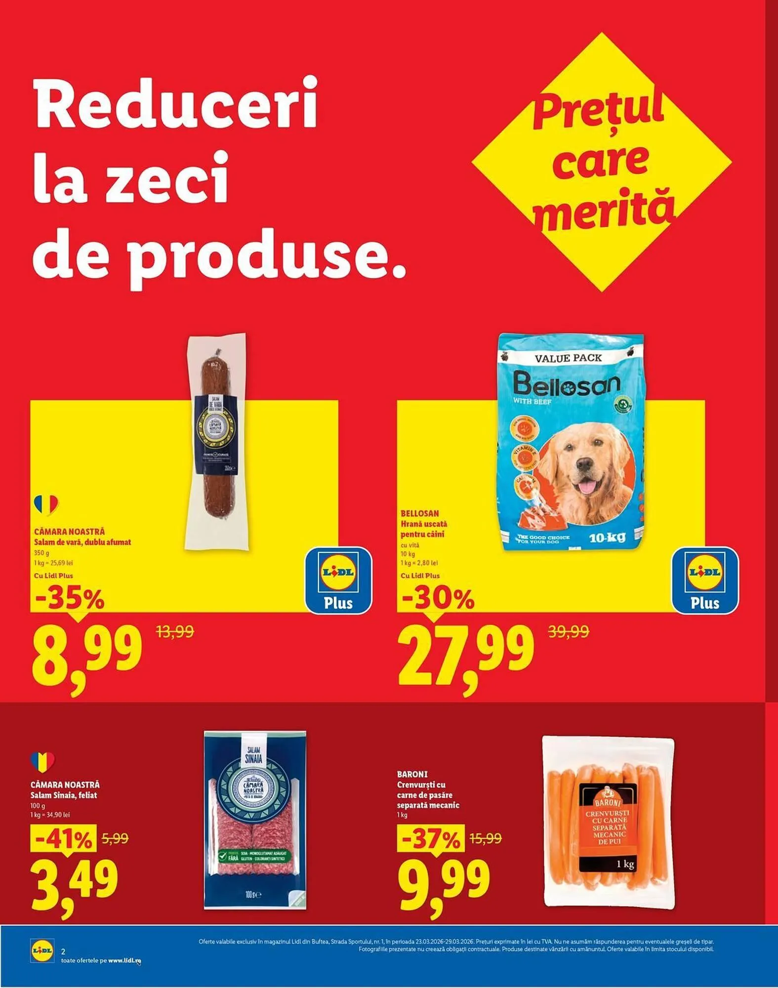 Catalog Catalog Lidl de la 23 martie până la 29 martie 2026 - Revista Pagina 2