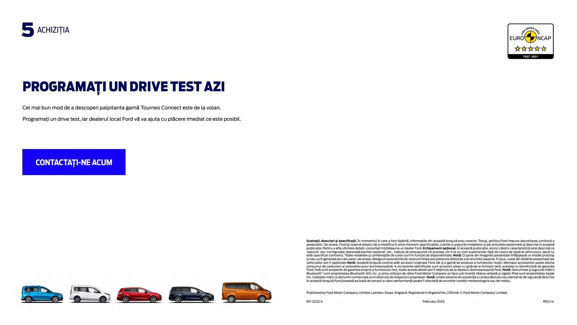 Catalog Ford Noul Tourneo Connect catalog de la 3 iulie până la 14 iunie 2024 - Revista Pagina 64