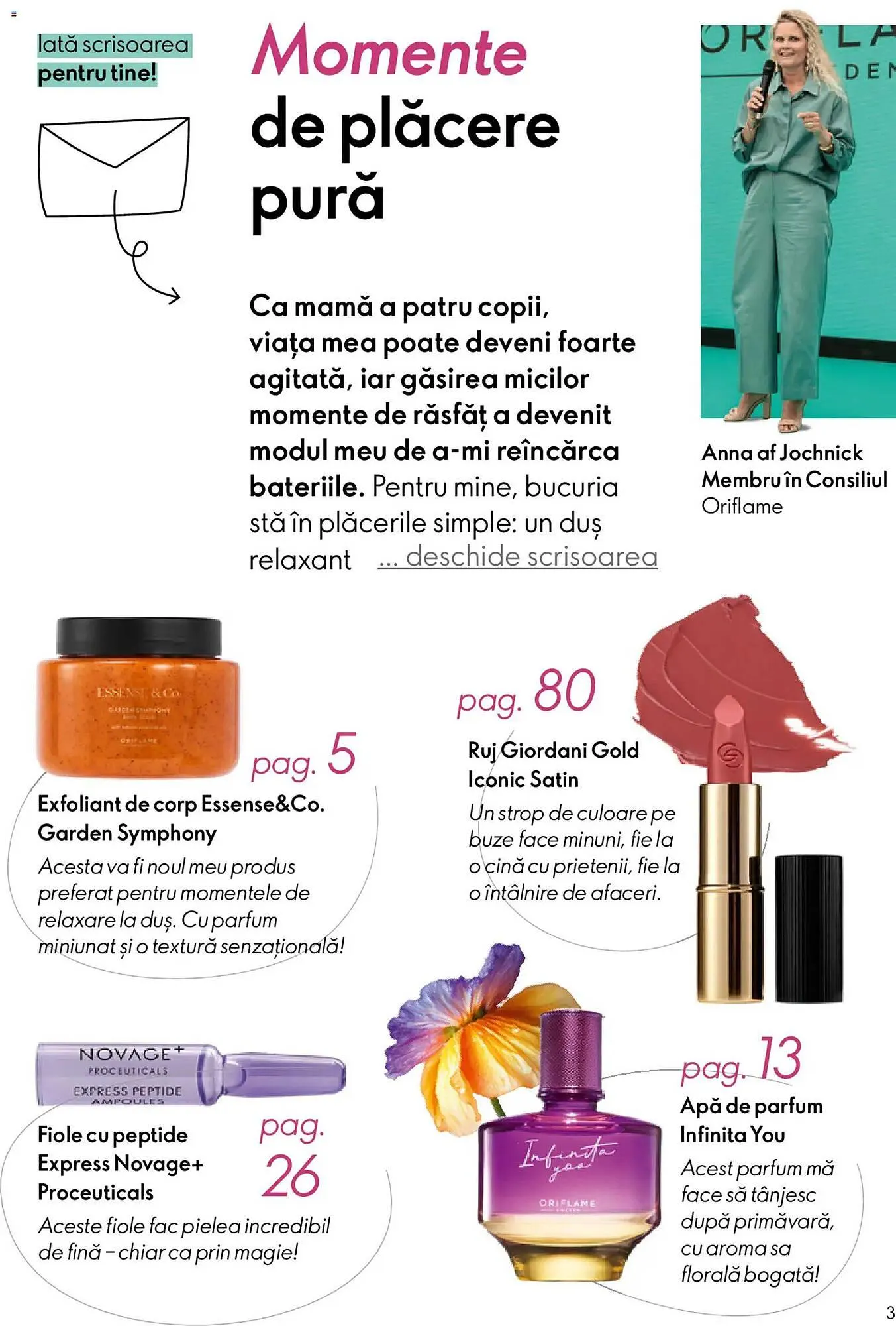 Catalog Catalog Oriflame de la 24 martie până la 14 aprilie 2026 - Revista Pagina 3